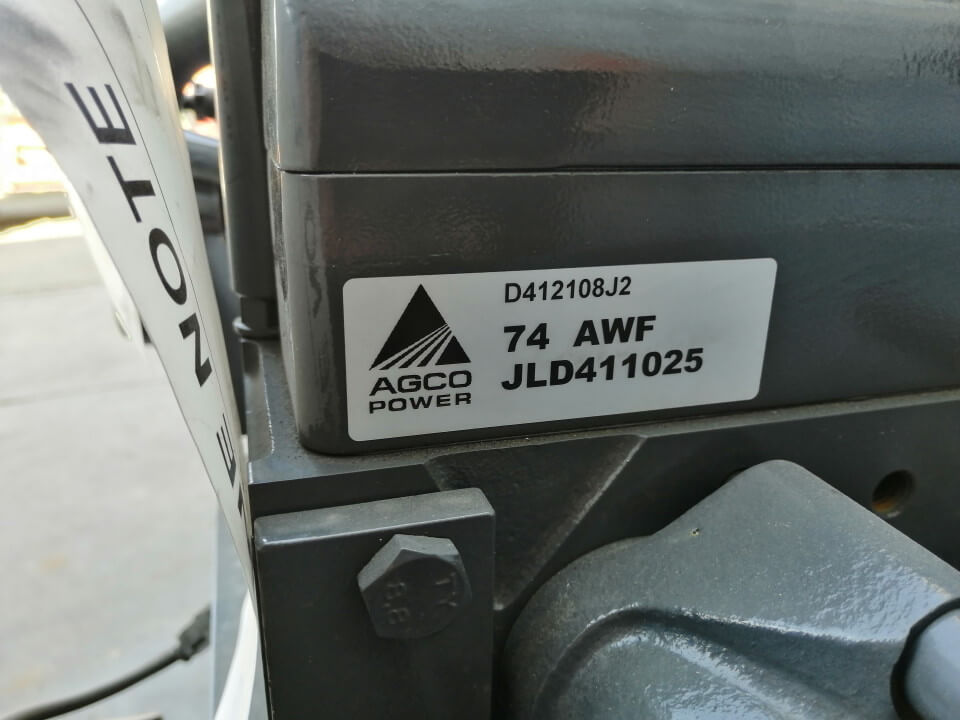 AGCO POWER 74 AWF 225 Kw